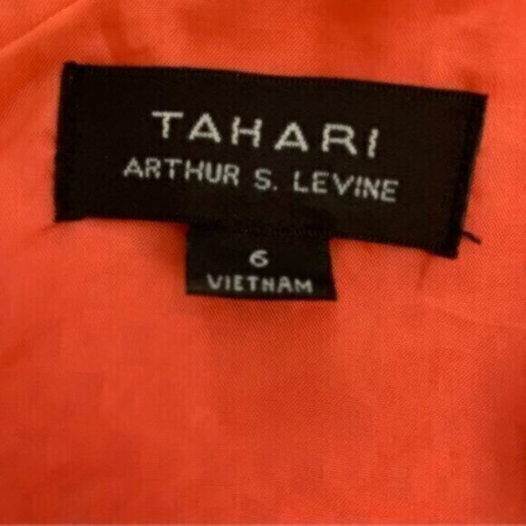 Tahari Coral sleeveless Sheath Fit & Flare Knee Length Office Dress - Picture 9 of 10